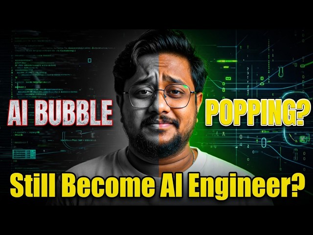 The AI Bubble is Popping | Should You Still Become an AI Engineer in 2026?