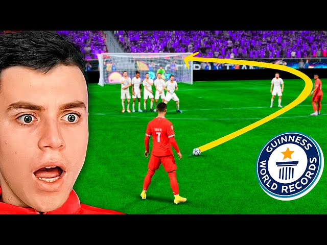 I broke FIFA World Football Records