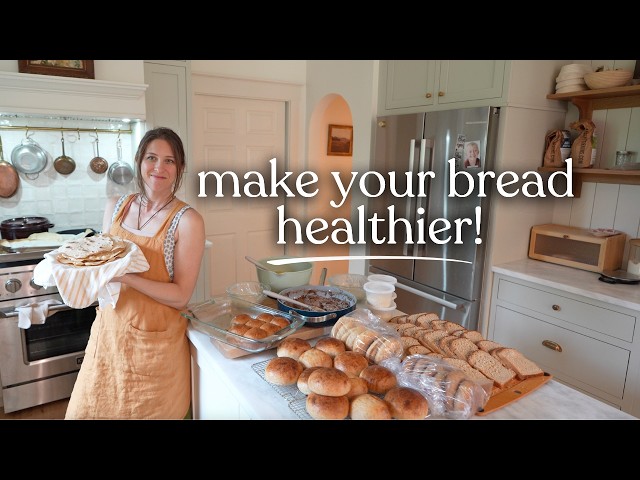 Fresh Milled Flour Baking Day Marathon | Buns, Pizza Dough, Tortillas /Inyouths LED Mirror