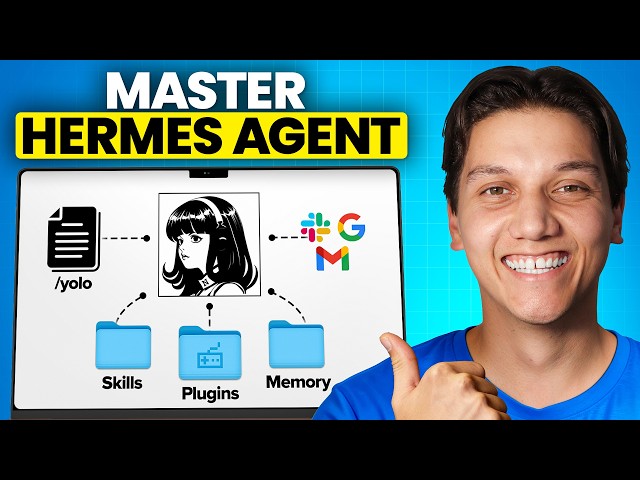 Master 95% of Hermes Agent (automate anything with AI Agents)