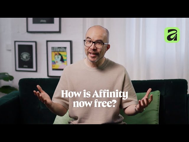 How is Affinity now free?