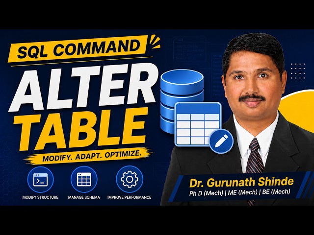 6 .Alter Table
