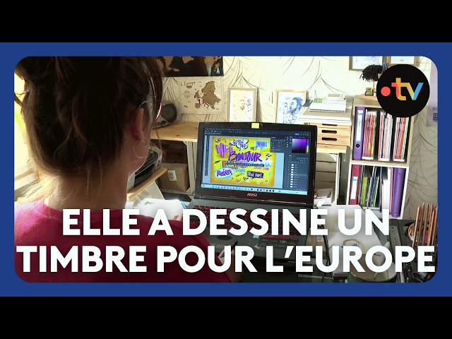 This Ardennes-based artist designed a stamp for the Council of Europe