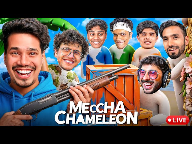 MECCHA CHAMELEON WITH PRO YOUTUBERS 😎