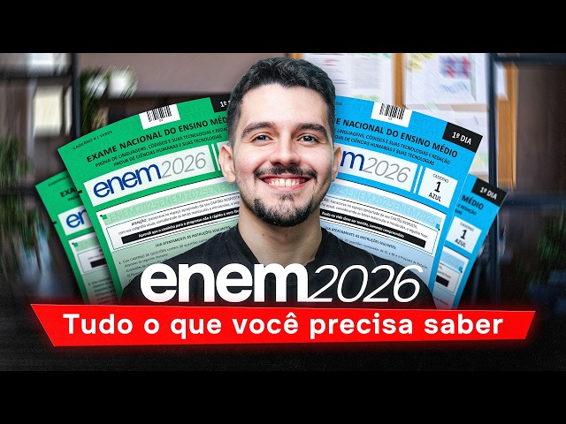 HOW TO STUDY for ENEM 2026 (from basic to advanced)