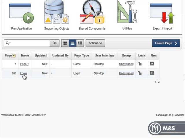 APEX 4.2 Advanced Tutorials #1 - Creating a Tabular Form