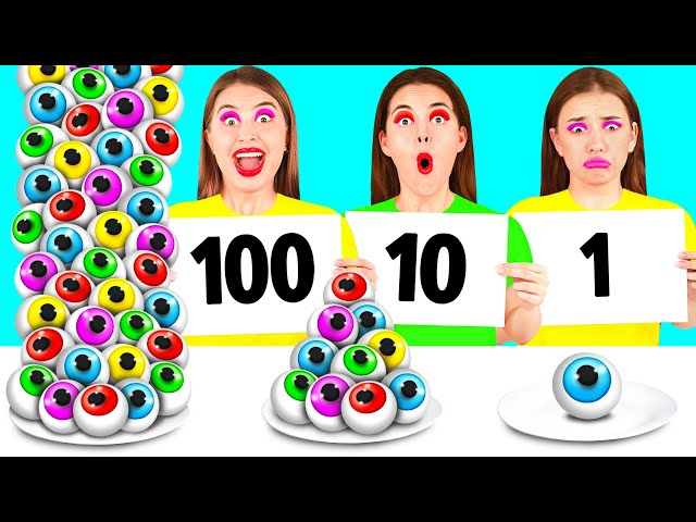 100 Capas de Alimentos Desafío por BaRaDa Challenge