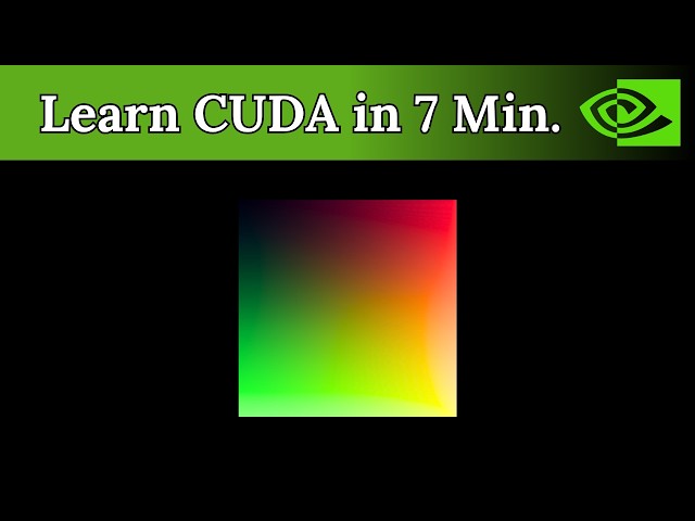 Intro to GPU Programming | C++ and CUDA Tutorial