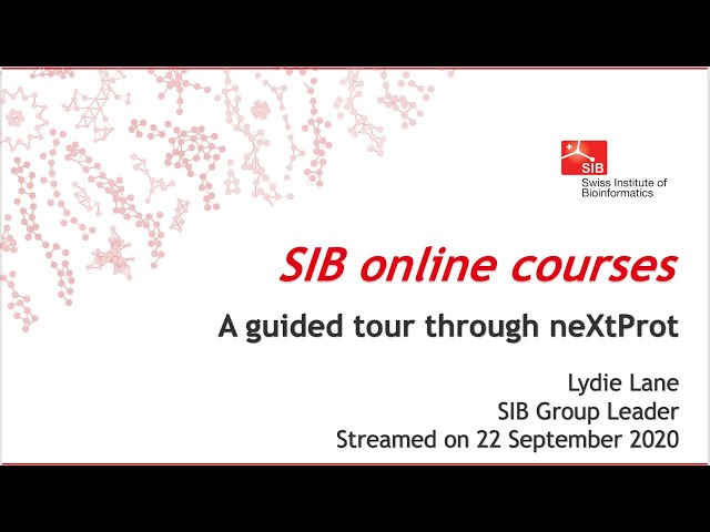 A guided tour through neXtProt