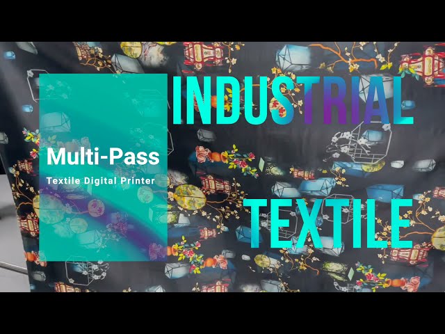 High Speed & Bulk Production Industrial Textile Printing Machine