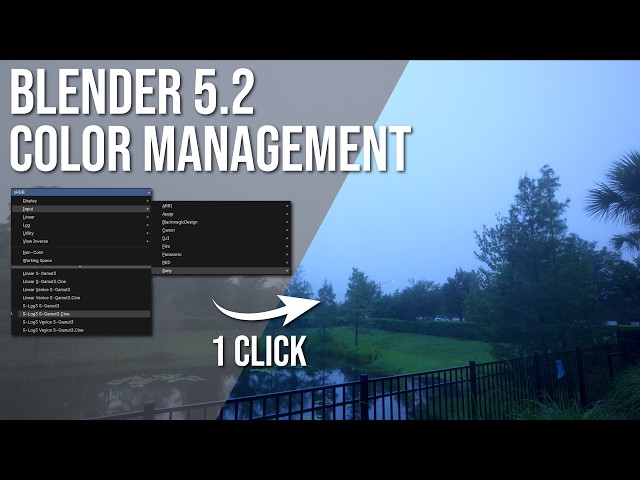 This Blender 5.2 feature FIXES Color for VFX