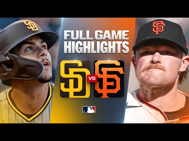 PADRES vs. GIANTS: Official Full Game Highlights (September 13) | 2026 MLB Season