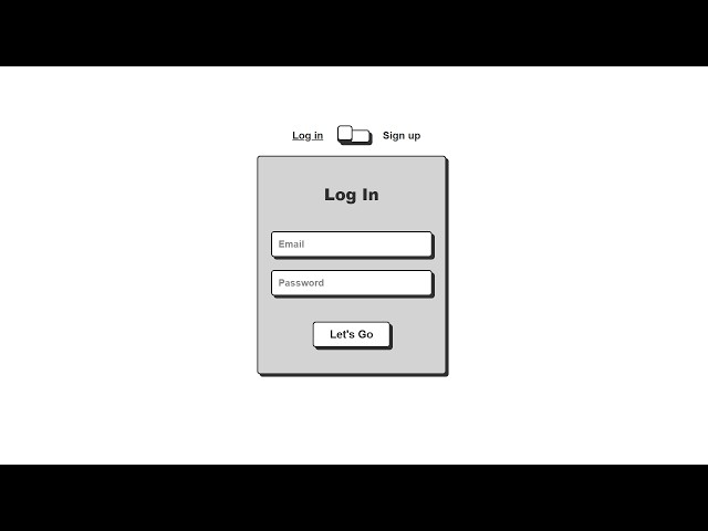 Build a Modern 3D Flip Login Card with HTML & CSS