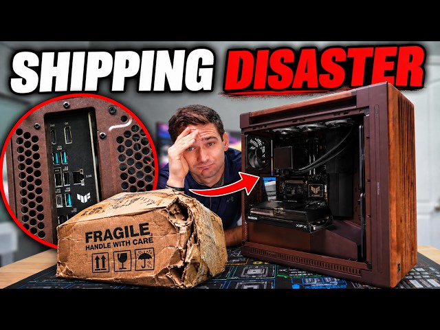 This PC Arrived Completely Destroyed