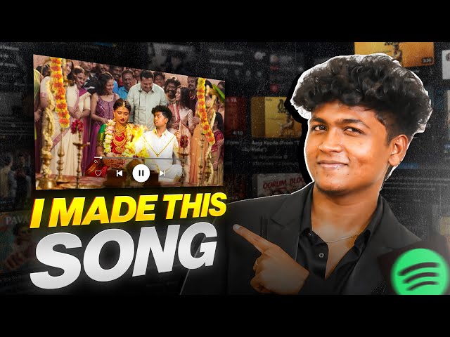Video Editor Made a Song🥳🔥 | How did I pull that off?🤔 | #music #tamil #editing