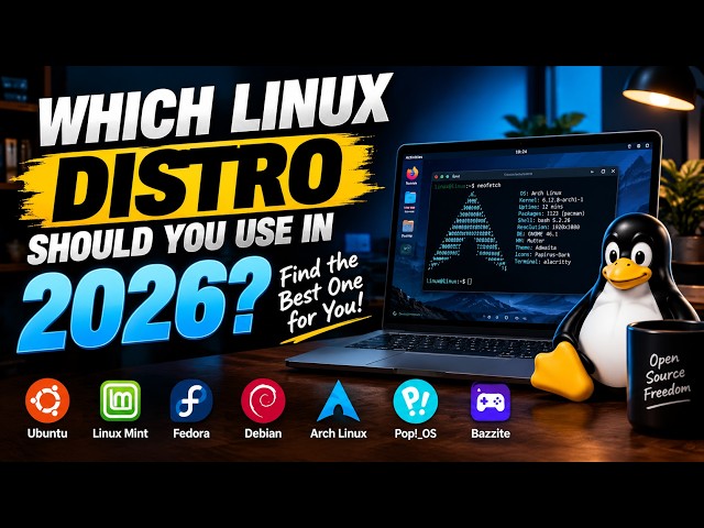 Which Linux Distro Should You Use in 2026? 🐧 Find the Best One for You!