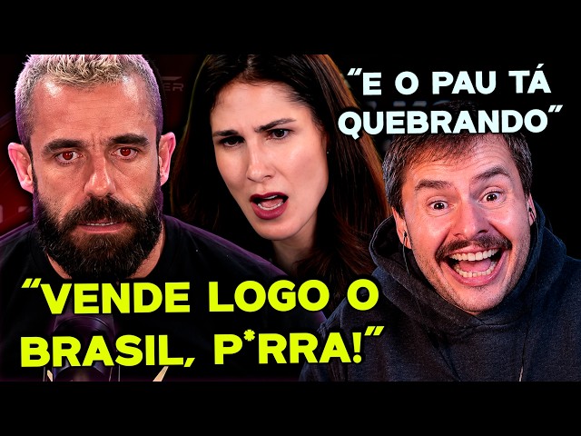 APRESENTADOR SE IRRITA COM PAPO LIBERAL