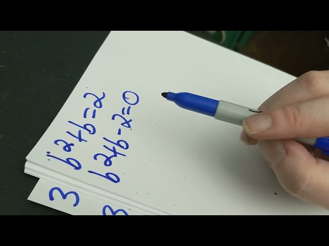 Quadratic Equations by Factoring