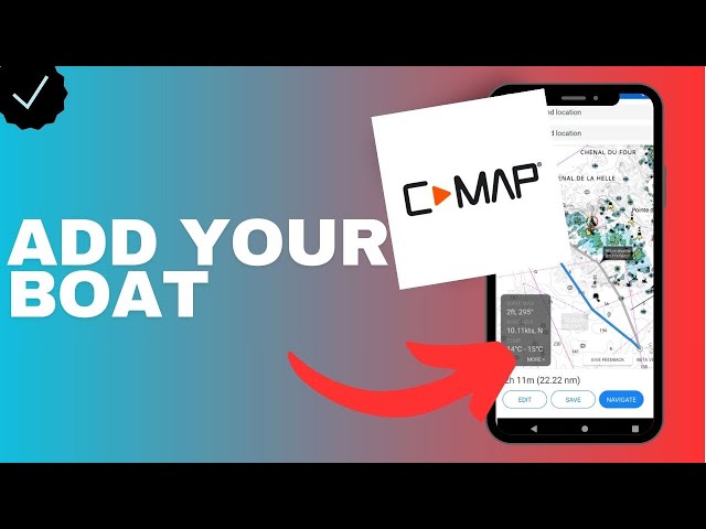 How to add your boat in the C-map app?