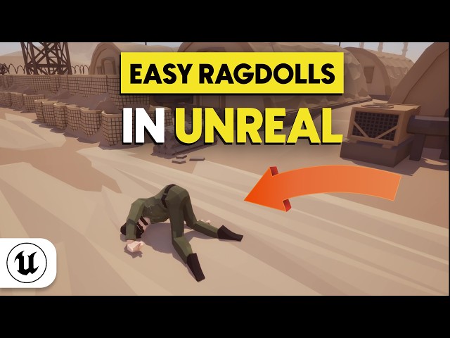 How to RAGDOLL Characters in Unreal Engine 5.8