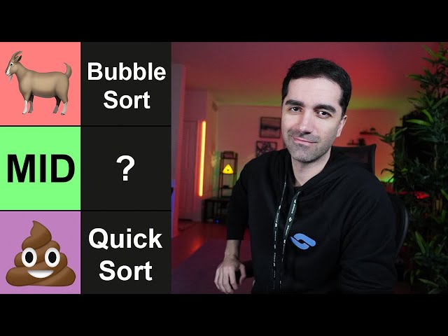 Ranking Sorting Algorithms (Tier List)