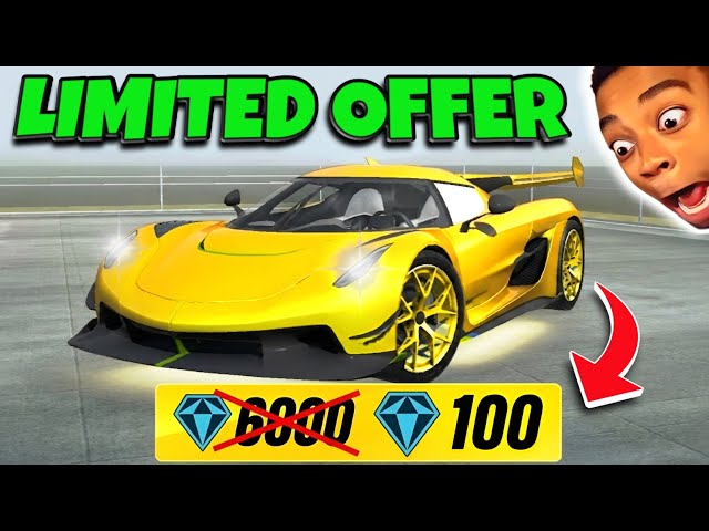 Koenigsegg Jesko in Only 100 Diamonds💎 Offer 😱| Extreme Car Driving Simulator 🔥|