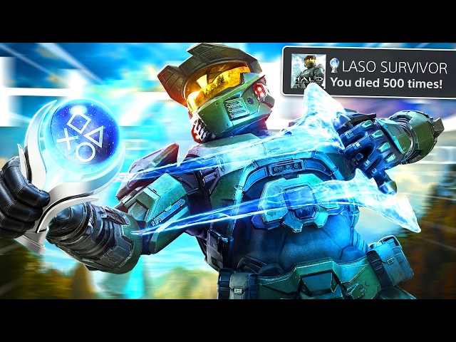I Platinum’d Halo as a COMPLETE Noob… (LASO Broke Me)