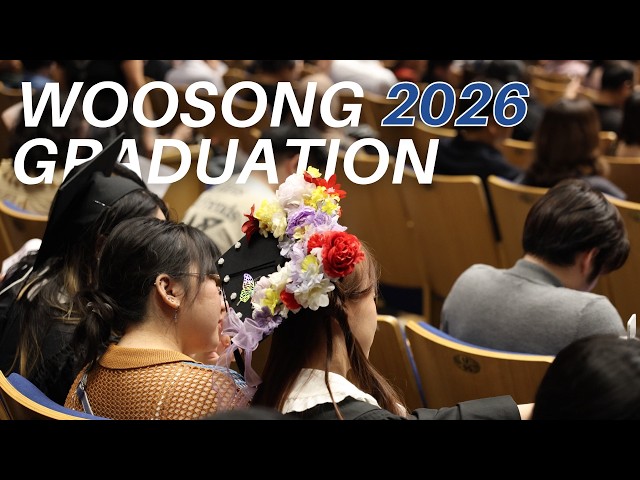 Woosong Graduation Fall 2026: Memories and Moments