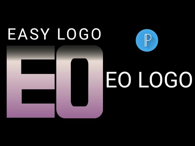 HOW TO MAKE LOGO IN PIXELLAB IN MOBILE | EO LOGO #viral #logo #trend @FaizyNhidz
