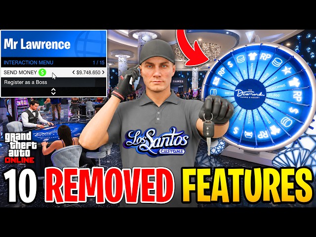 10 Things REMOVED From GTA Online! (2013-2026)