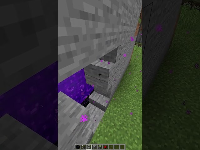 how to build a creeper portal #minecraft @brizinhueng
