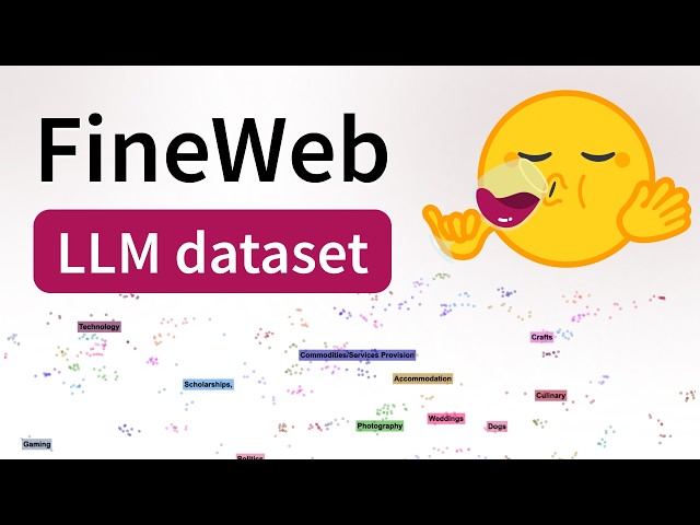 How to Create an LLM Dataset | FineWeb Overview