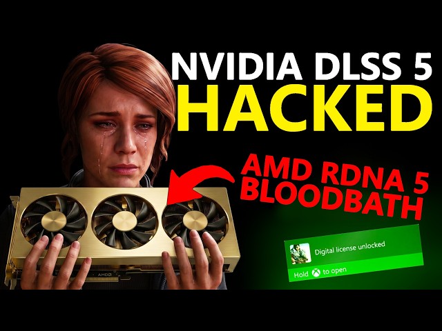 Nvidia DLSS 5 Hacked | AMD RDNA 5 Bloodbath | XBOX Disc to Digital