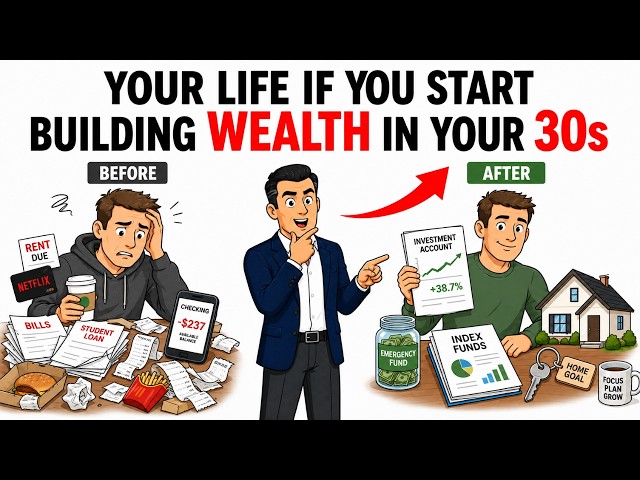 Your Life If You Start Building Wealth in Your 30s (Realistic)