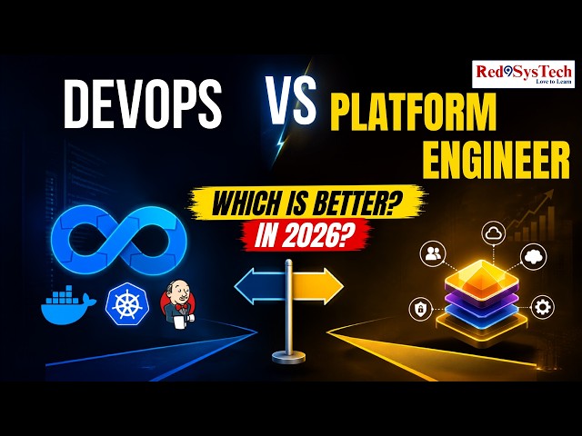 DevOps vs Platform Engineer: Which Career Is Better in 2026? Skills, Salary & Roadmap | Red9SysTech