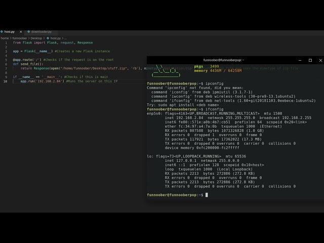 File Transfer over HTTP using Python Flask!