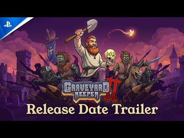 Graveyard Keeper 2 - Release Date Trailer | PS5 & PS4 Games