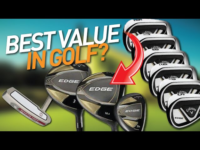 ARE THESE THE BEST CHEAP GOLF CLUBS OF 2021? // Costco Callaway Edge Set Review