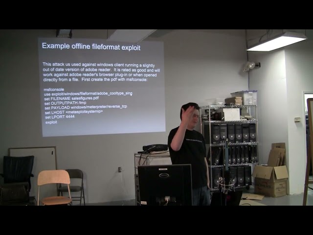 metasploit unleashed week 5 part 2