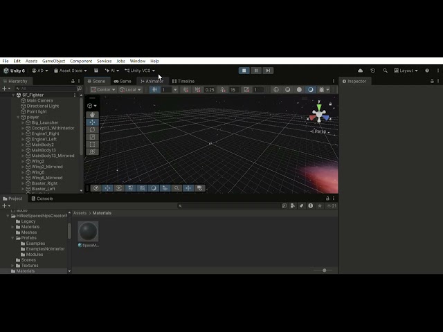 Space Shooter Game | Unity 3D Game Development Project
