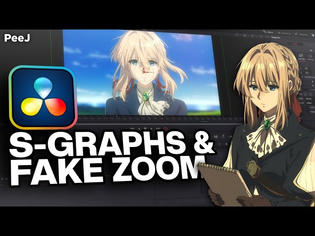 DaVinci Resolve | S Graphs and Fake Zoom