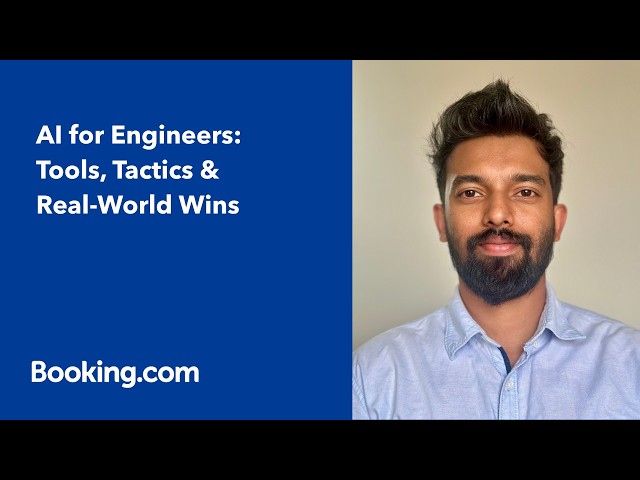 AI for Engineers  Tools, Tactics & Real World Wins