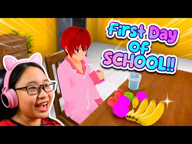 First Day of School! Kinda Nervous!!! - Highschool Girl Sim 3D