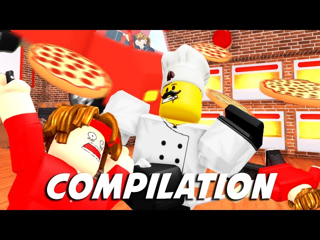 ROBLOX Work at a Pizza Place Funniest Moments (COMPILATION) 🍕