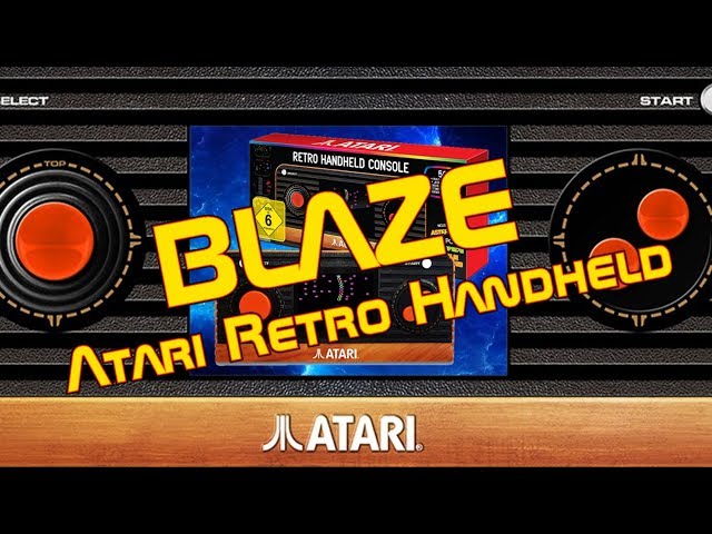 Atari Handheld Retro Console by Blaze