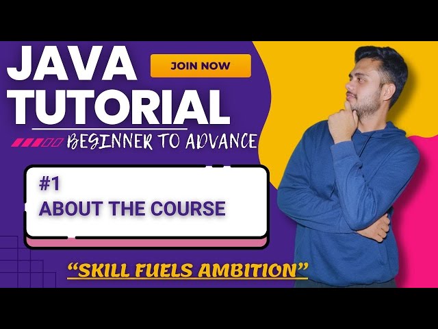 #1 About the Course || Java Tutorial || Skills Learning Program || @1LiveEngineer #coding #program