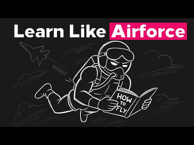 Why Fighter Pilots Learn Faster Than Everyone (It's Almost Unfair)
