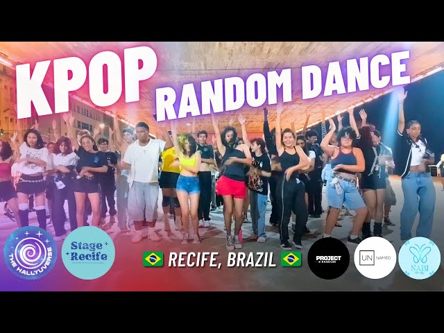 🇧🇷 Kpop Random Play Dance in Recife with Stage Recife, Project Random, Nabi, and Unnamed!