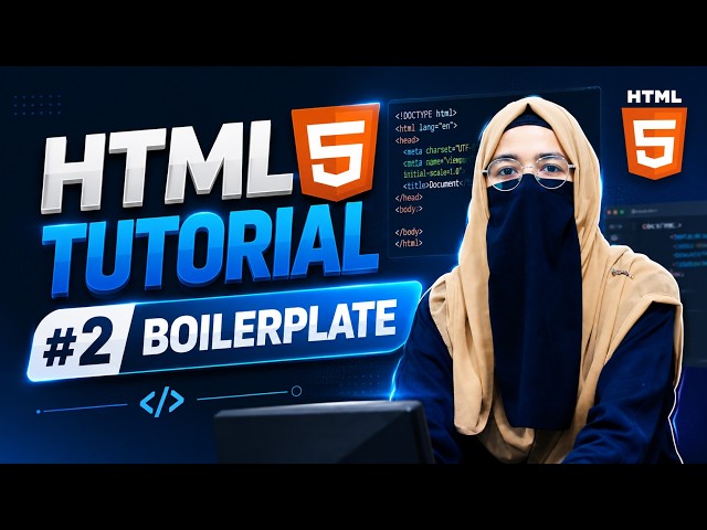 HTML Boilerplate Explained | DOCTYPE, html, head & body Tags | Lecture 2 - Sumaira Digital Skills