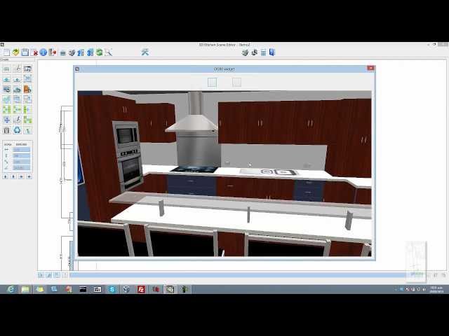 3D kitchen design software (3dkitchen)